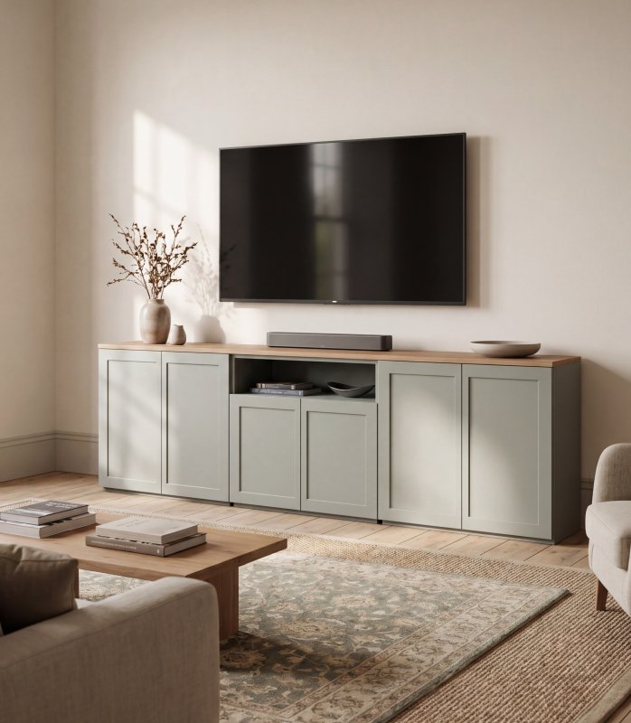 Broadway Modular 240cm TV Media Unit | Painted Furniture Co