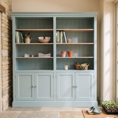 Amberley Double Storage Bookcase