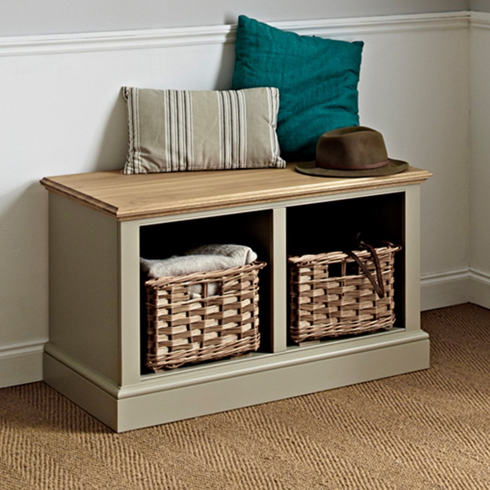 Millbrook Hallway Storage Bench With 2 Baskets